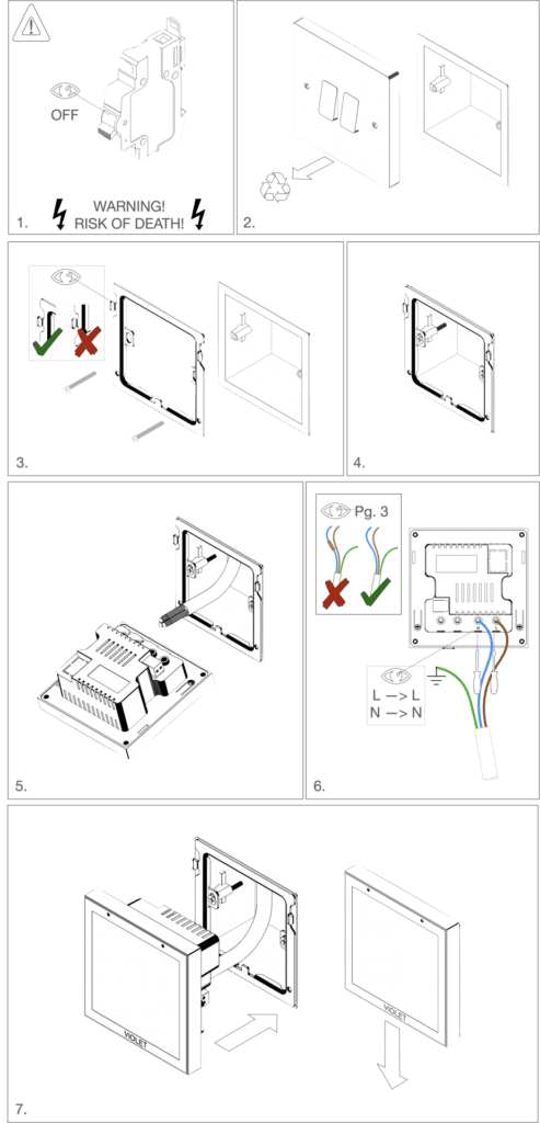 how to install a smart light switch wiring diagram