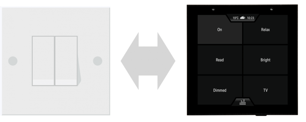 Swapping a traditional light switch for a rithum Smart Switch 