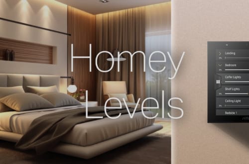 Homey Pro Levels Screen