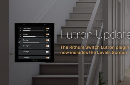 Rithum Switch Lutron Lighting Levels