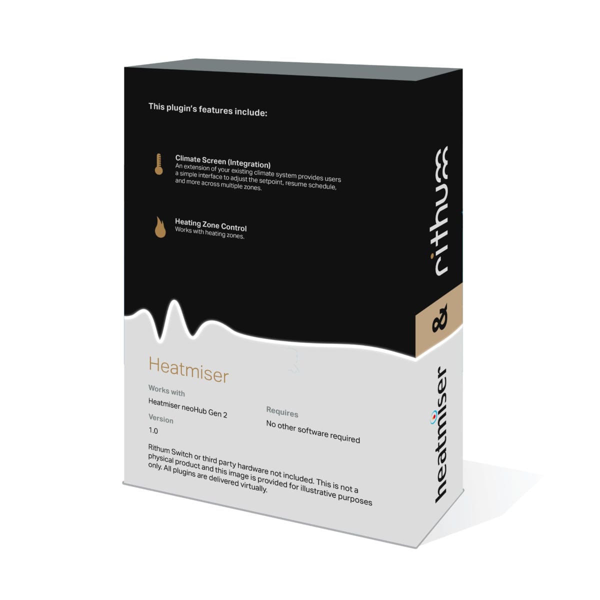 Heatmiser Rithum software box back