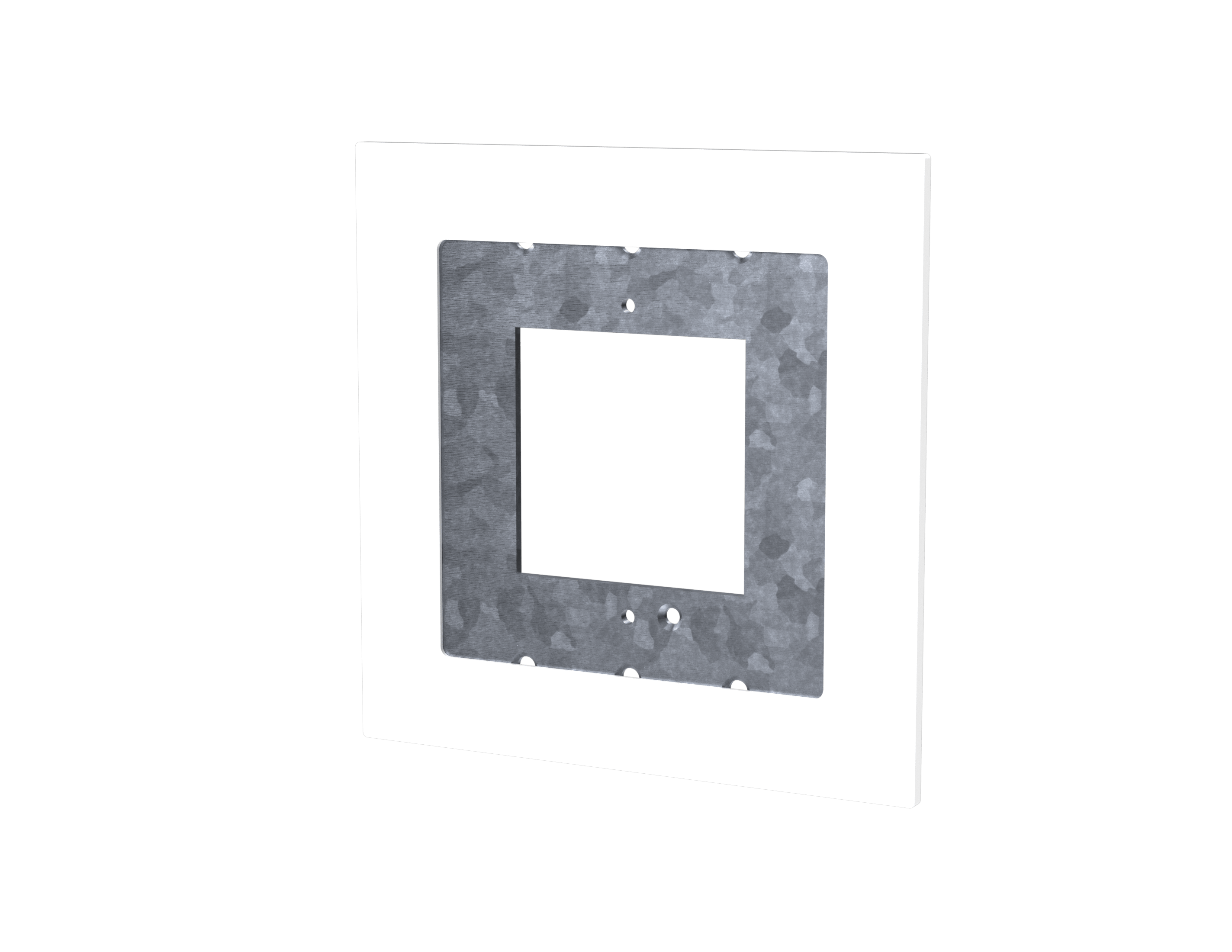 Rithum J-Box Adaptor Plate White