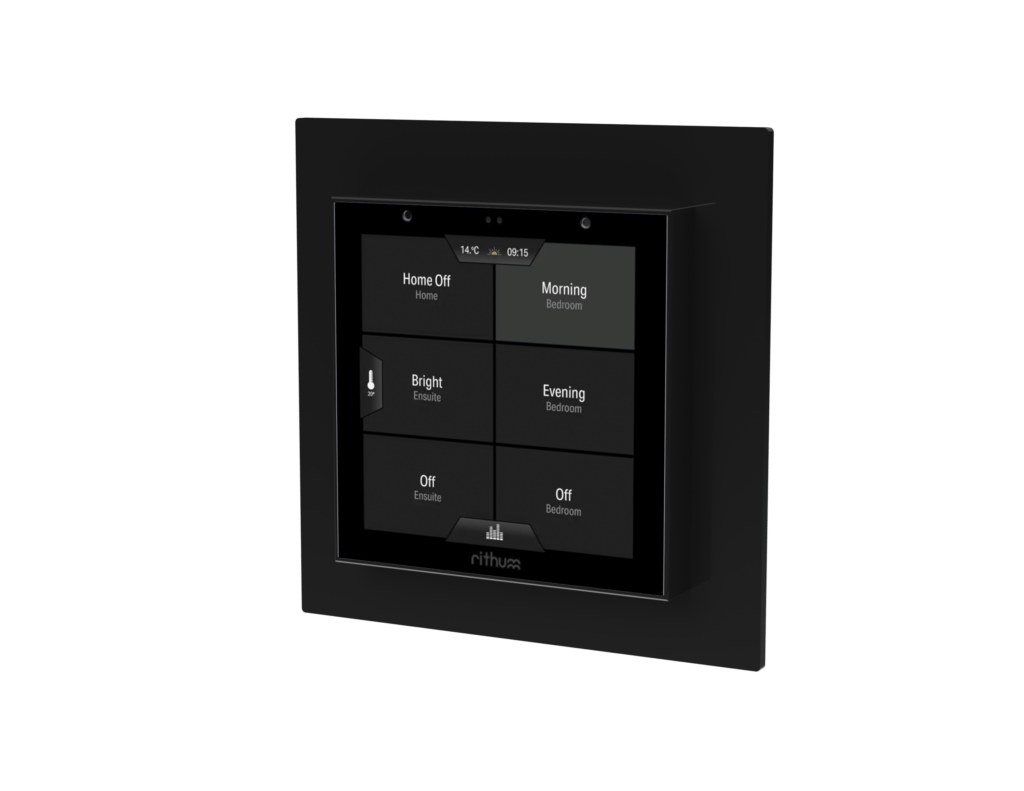 Rithum J-Box Adaptor Plate Black