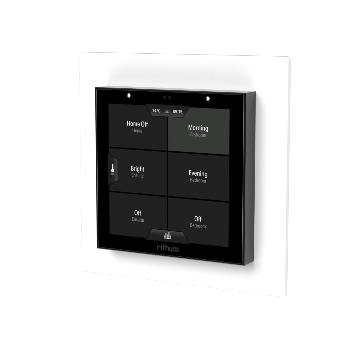 Rithum J-Box Adaptor Plate White